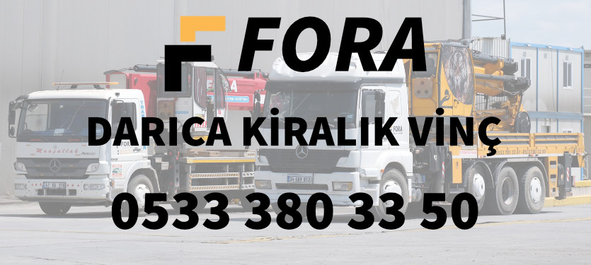 darıca kiralık vinç